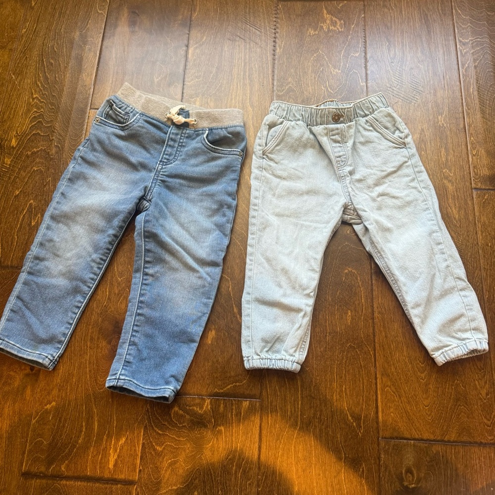 Set of GAP/Garanimals baby/toddler jeans 👖